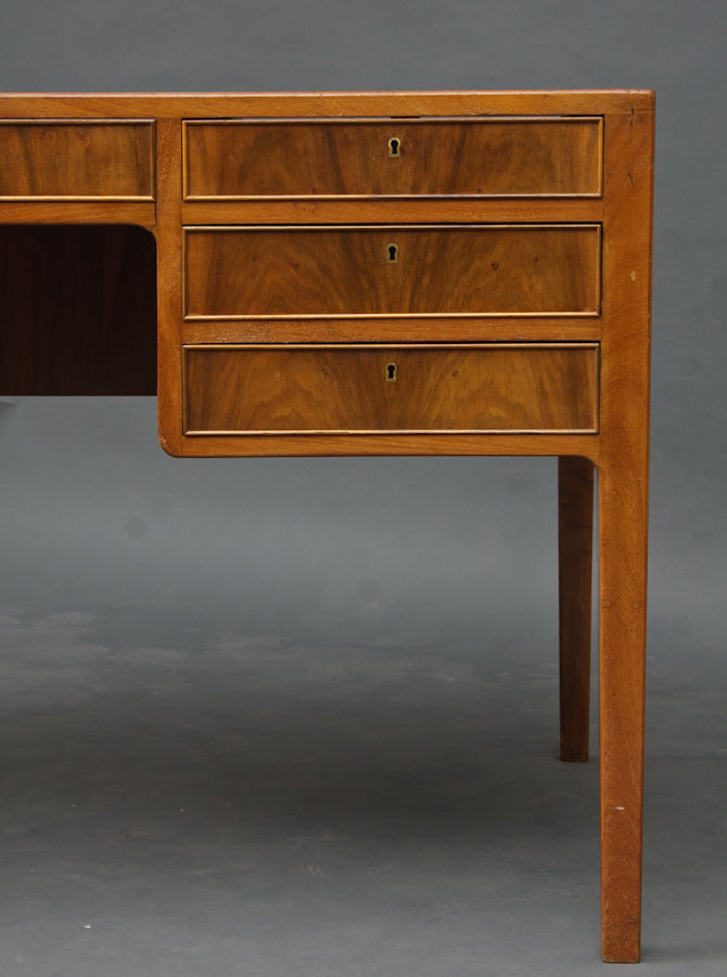 Vintage 1960s Walnut Desk