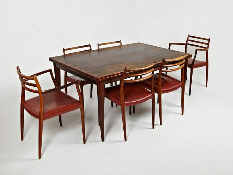 N O Moller 1955 Medium Dining Table 10