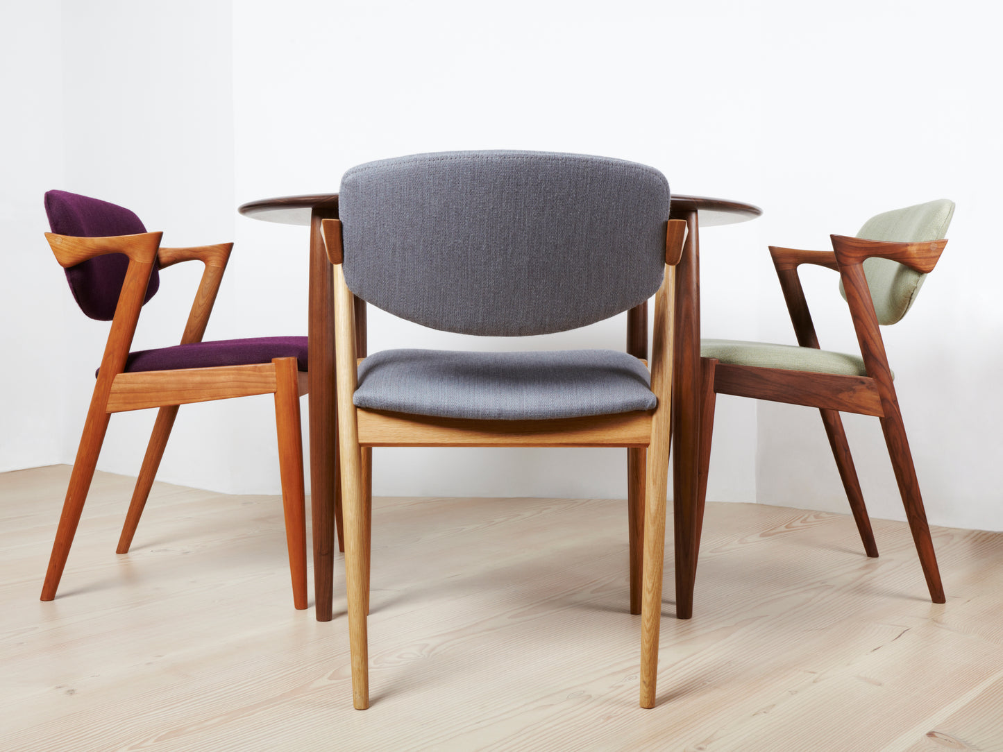 Kai Kristiansen Designed 1969 Dining Table of Solid Walnut