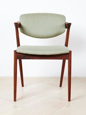 Kai Kristiansen model 42 Dining Chair in solid Walnut 2