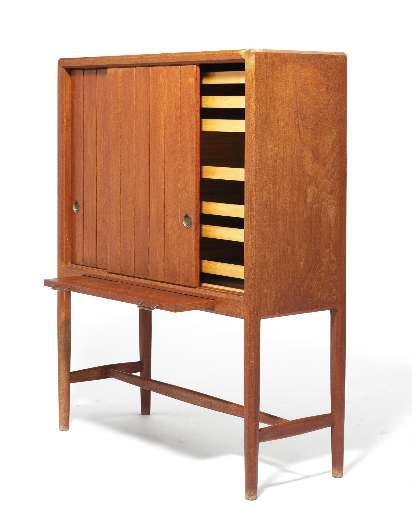 Hans Wegner Tall Teak Cabinet
