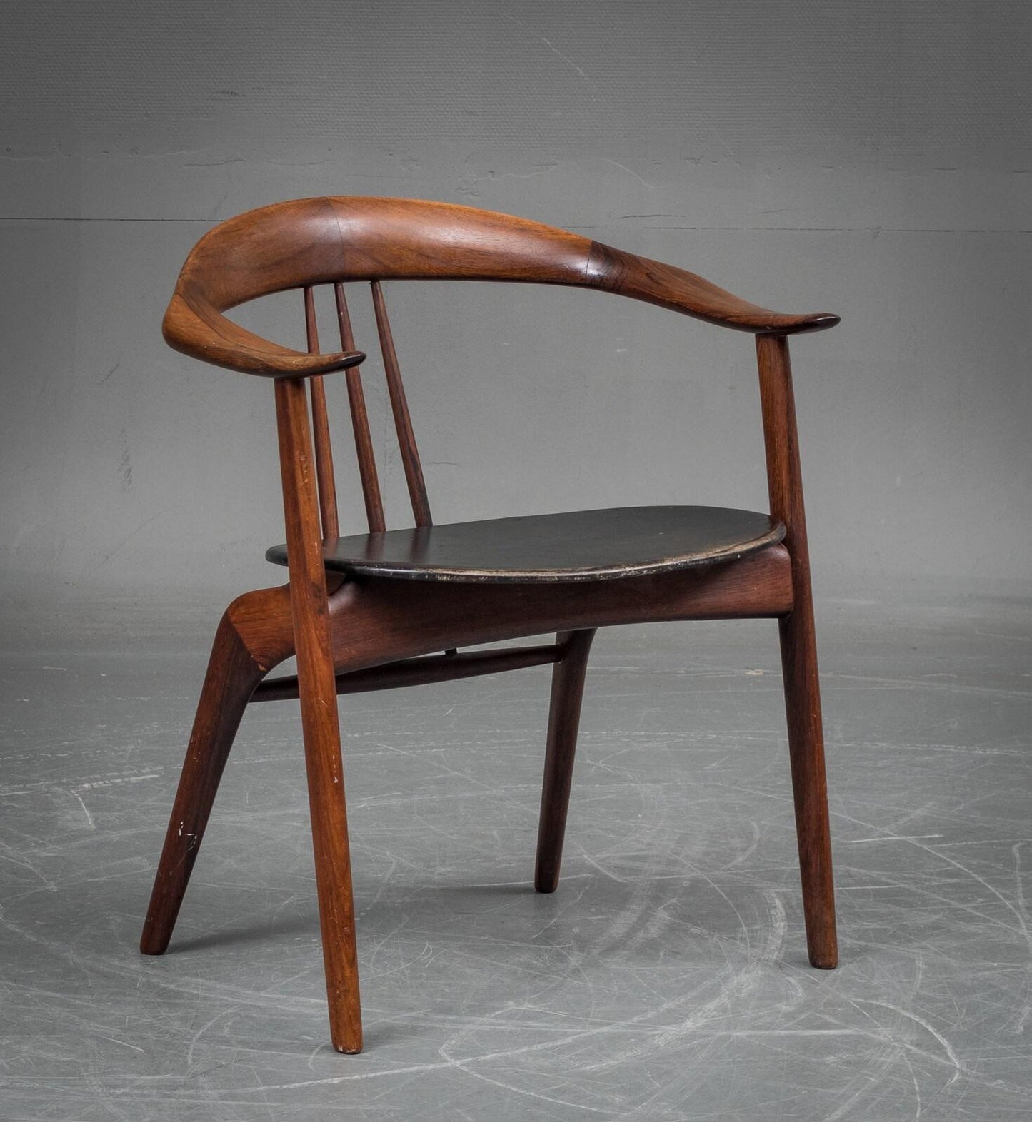 Arne Hovmand-Olsen Solid Wood Armchair