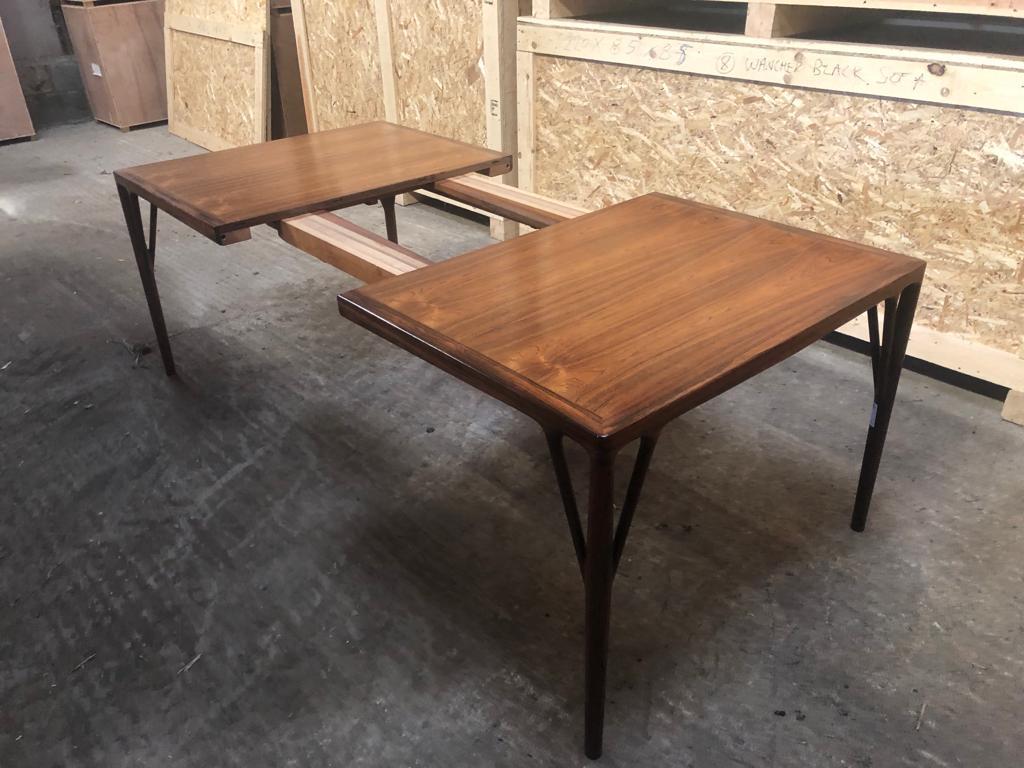 Helge Vestergaard Jensen Rosewood Dining Table 11