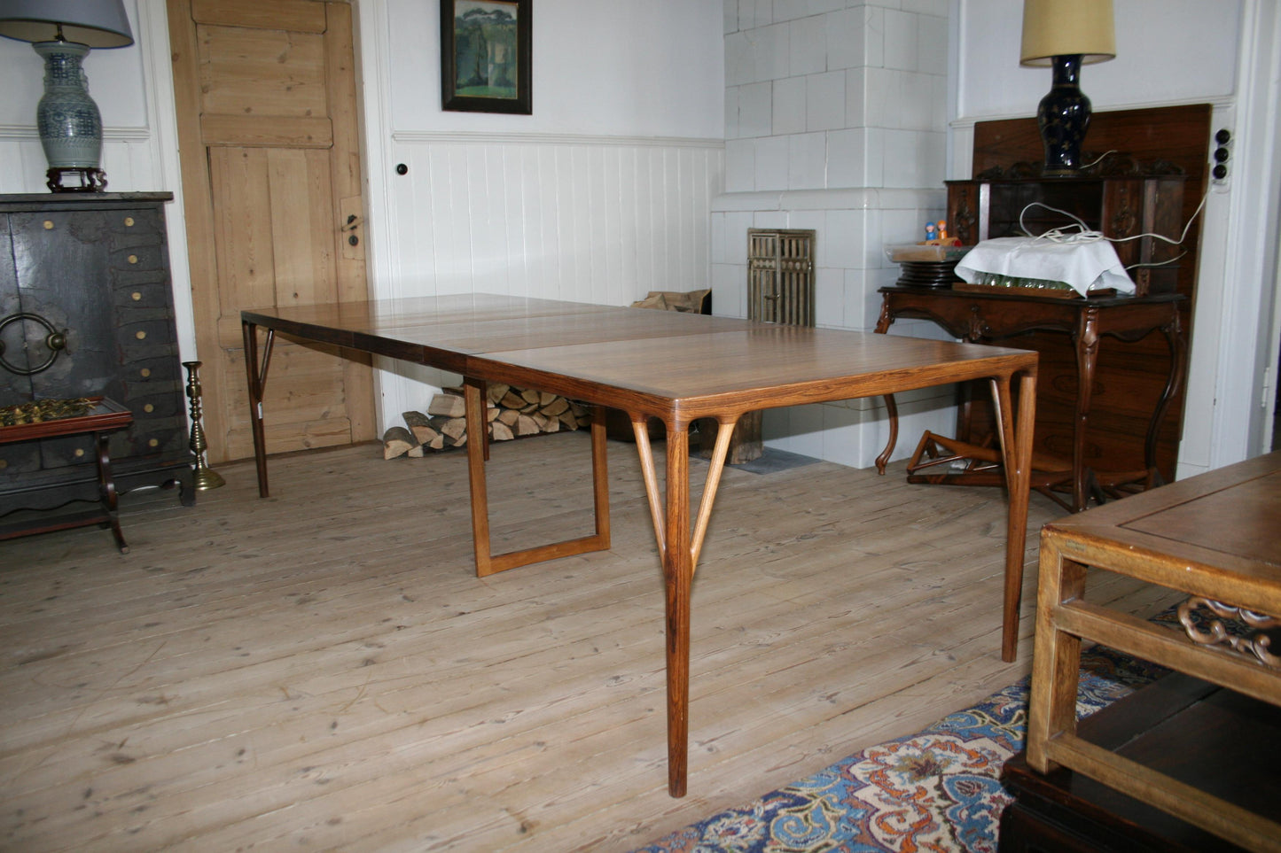 Helge Vestergaard Jensen Rosewood Dining Table 9