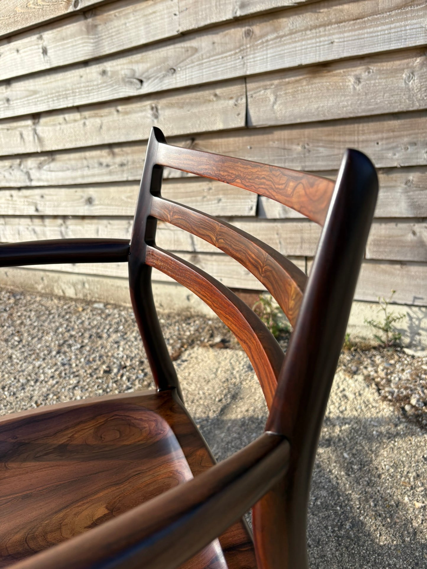 Niels Otto Moller Model 62 Anniversary Edition Dining Chair with Solid Wood Seat