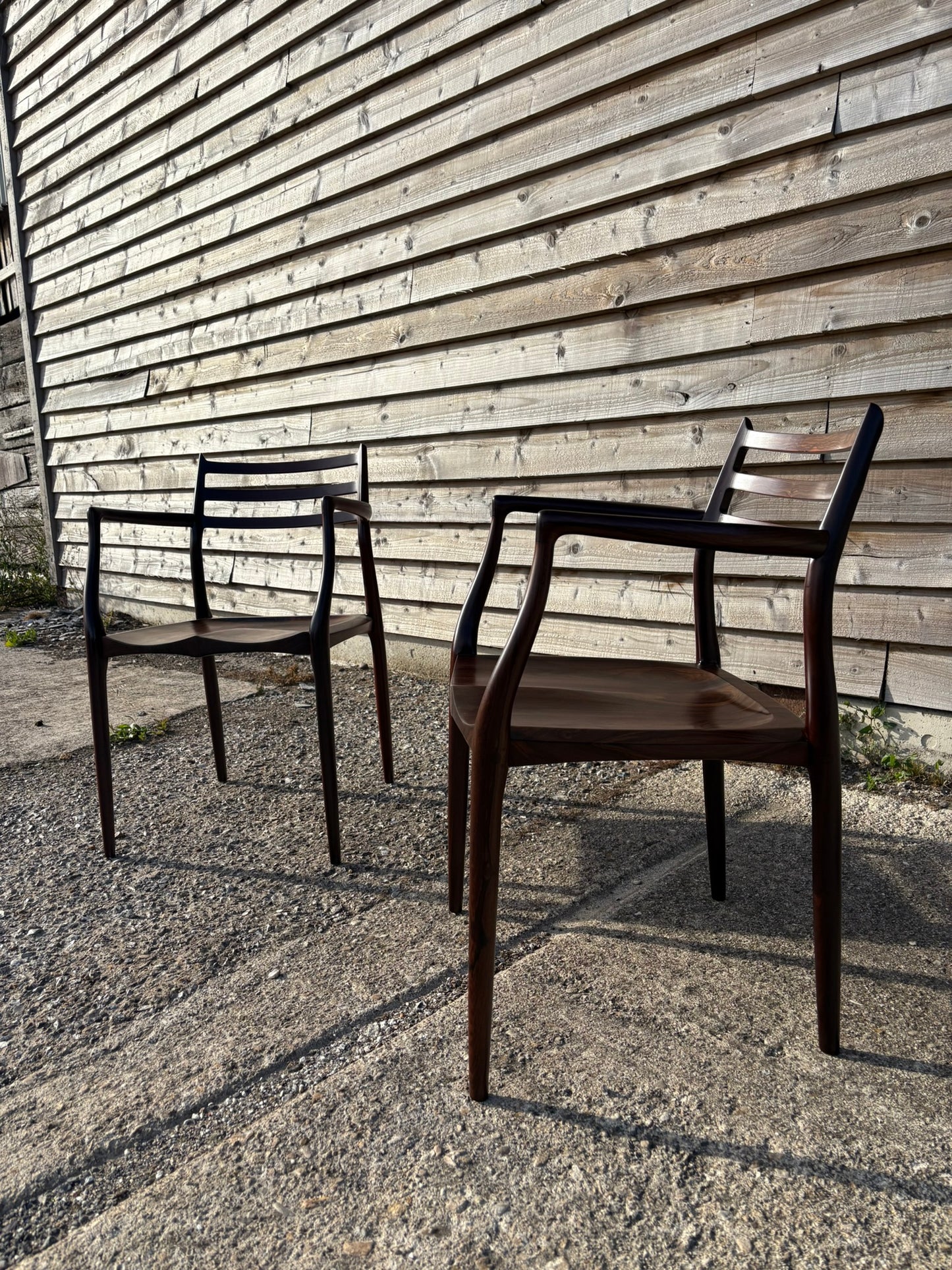 Niels Otto Moller Model 62 Anniversary Edition Dining Chair with Solid Wood Seat