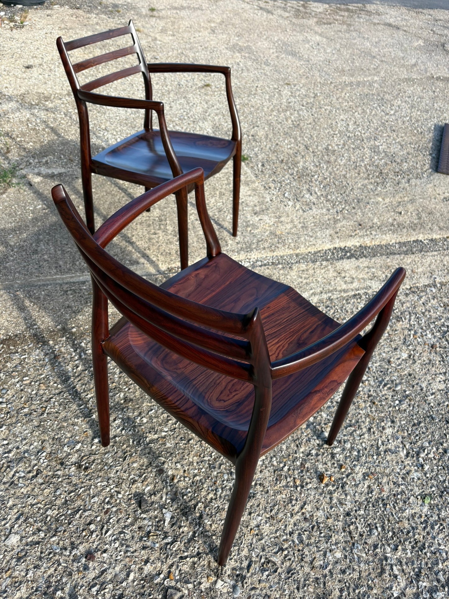 Niels Otto Moller Model 62 Anniversary Edition Dining Chair with Solid Wood Seat