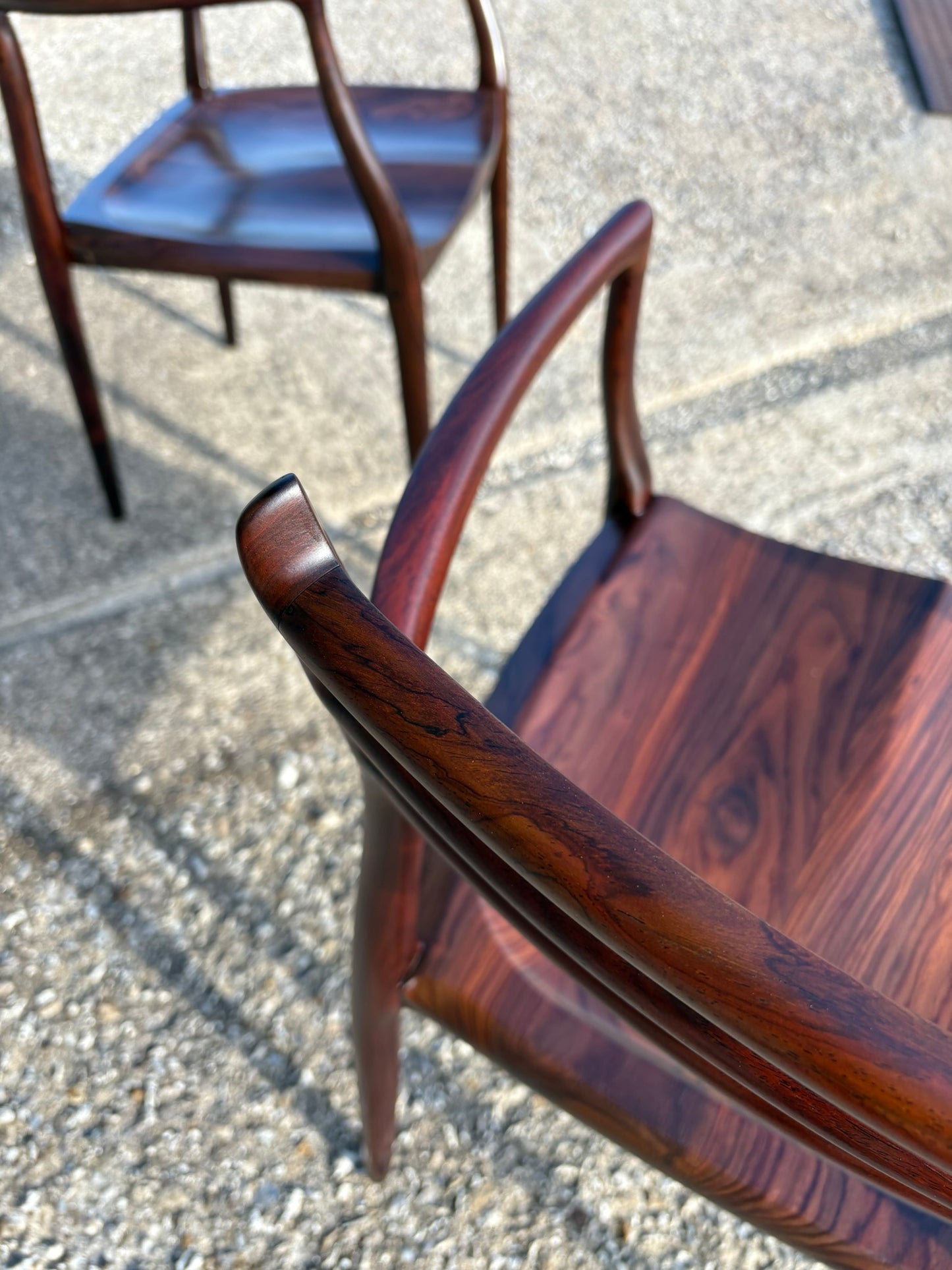 Niels Otto Moller Model 62 Anniversary Edition Dining Chair with Solid Wood Seat