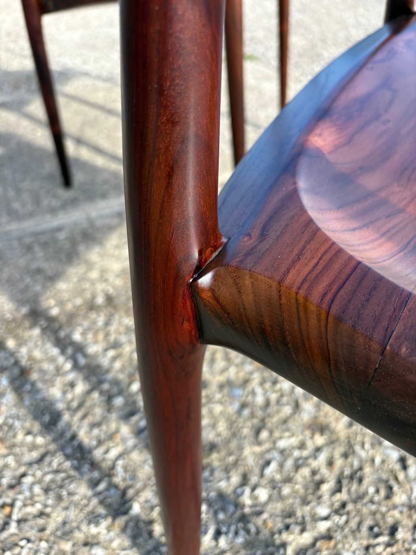 Niels Otto Moller Model 62 Anniversary Edition Dining Chair with Solid Wood Seat