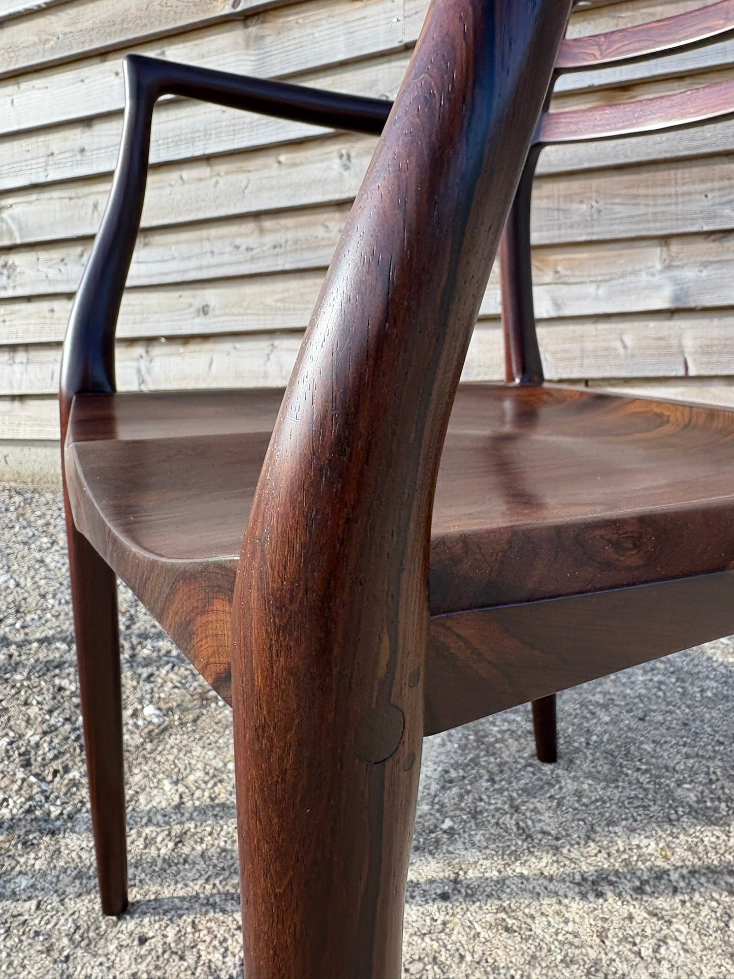 Niels Otto Moller Model 62 Anniversary Edition Dining Chair with Solid Wood Seat