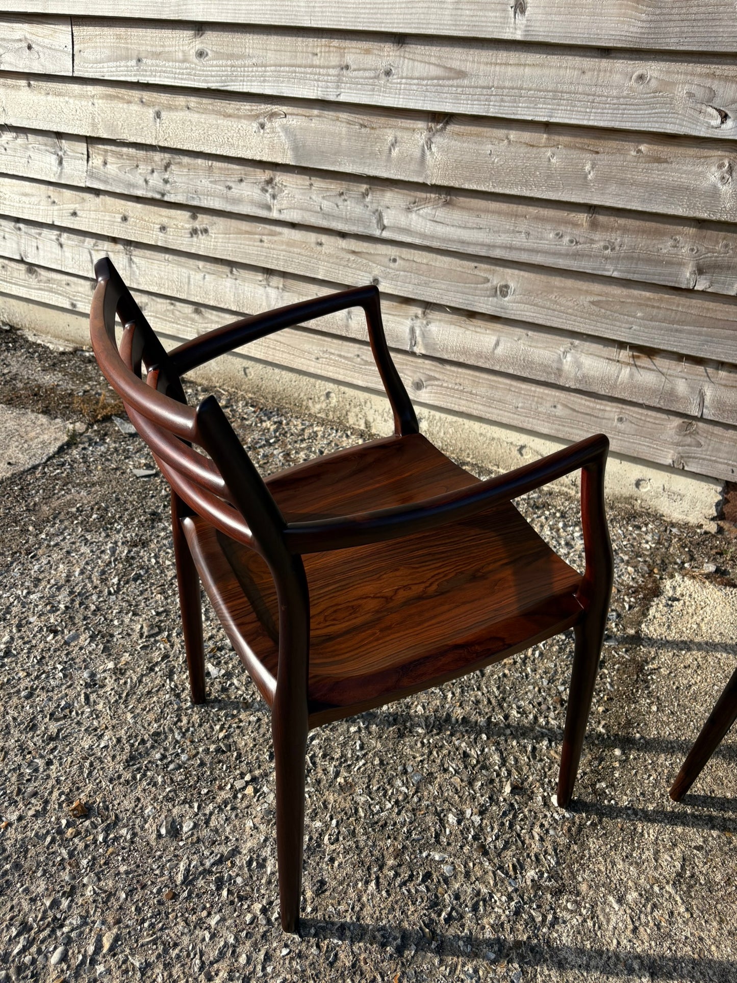 Niels Otto Moller Model 62 Anniversary Edition Dining Chair with Solid Wood Seat