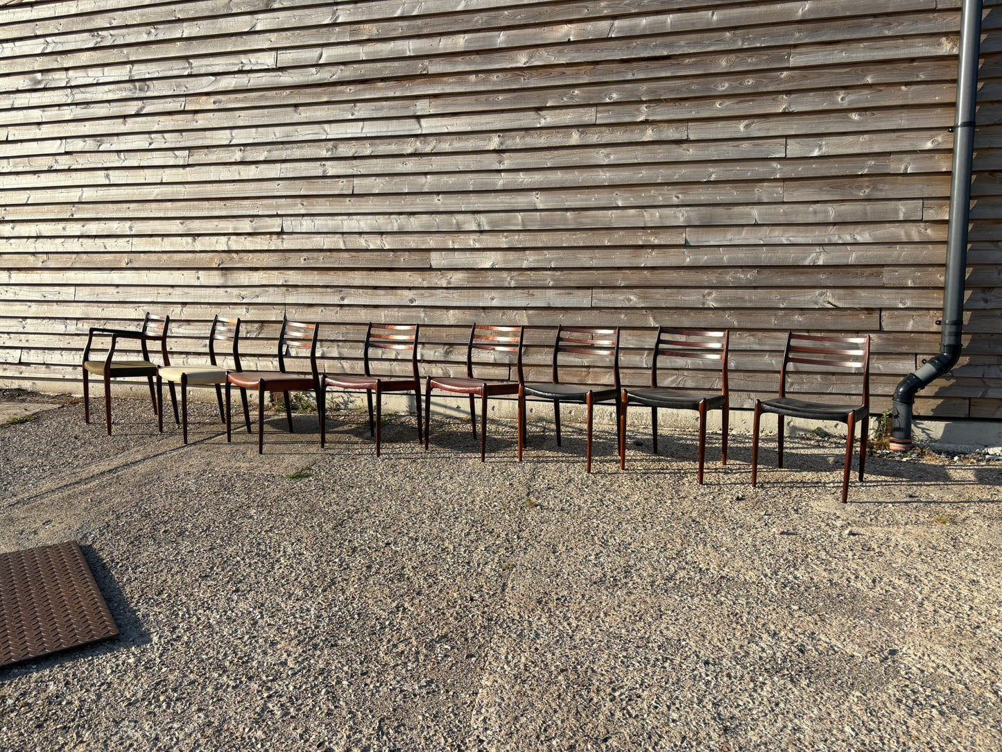 Niels Otto Moller Vintage Model 62 and Model 78 Dining Chairs
