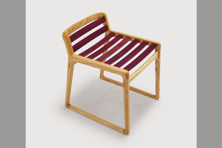 Comodo Stool Made of Maple Frame