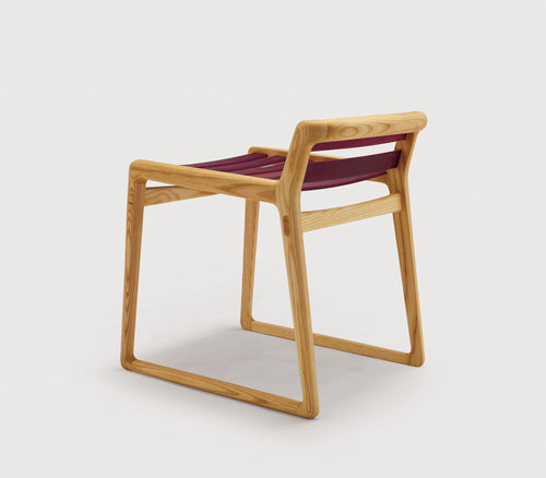 Comodo Stool Made of Maple Frame 1