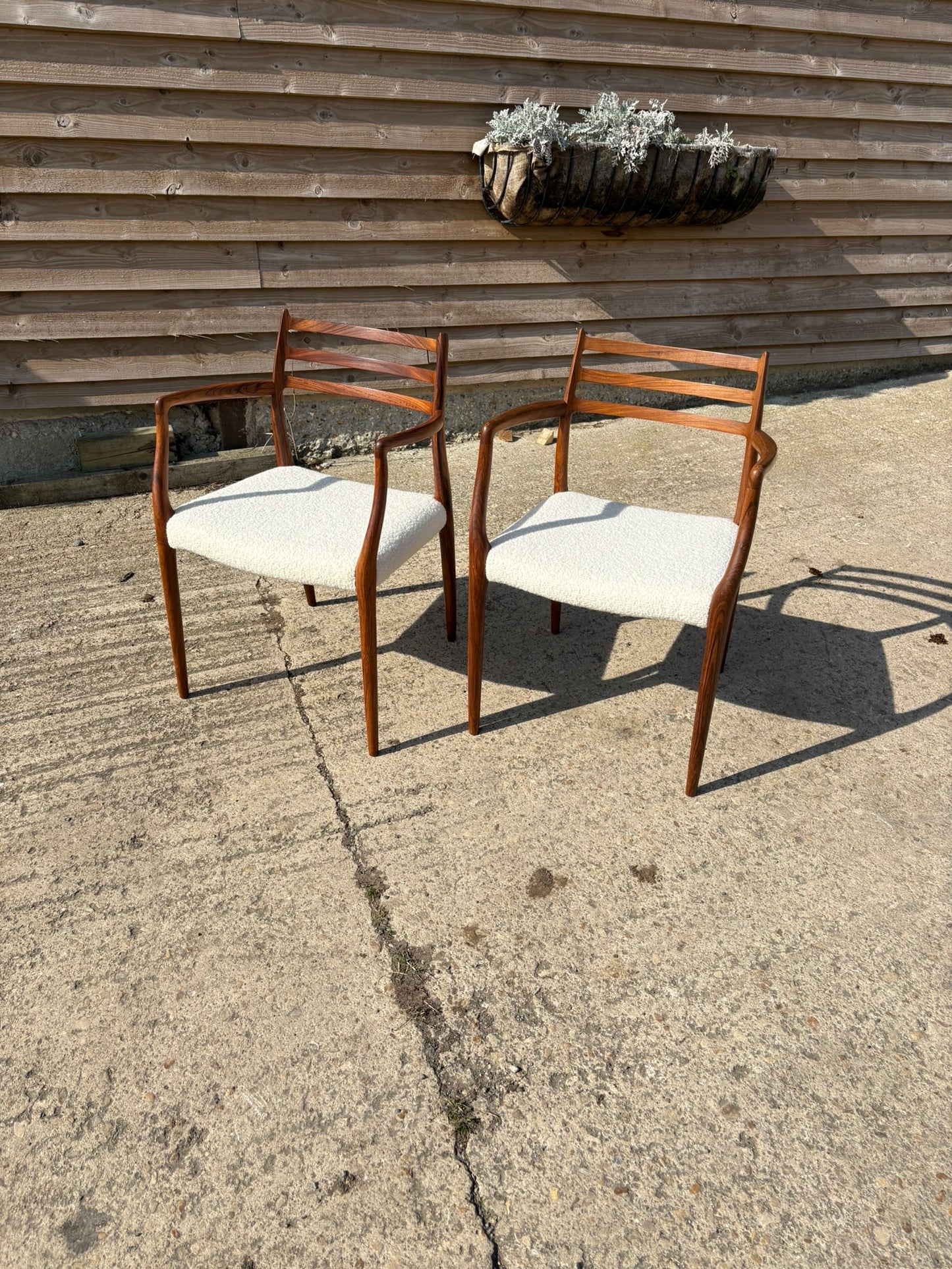 N O Moller Model 62 Dining Chair with Arms 9