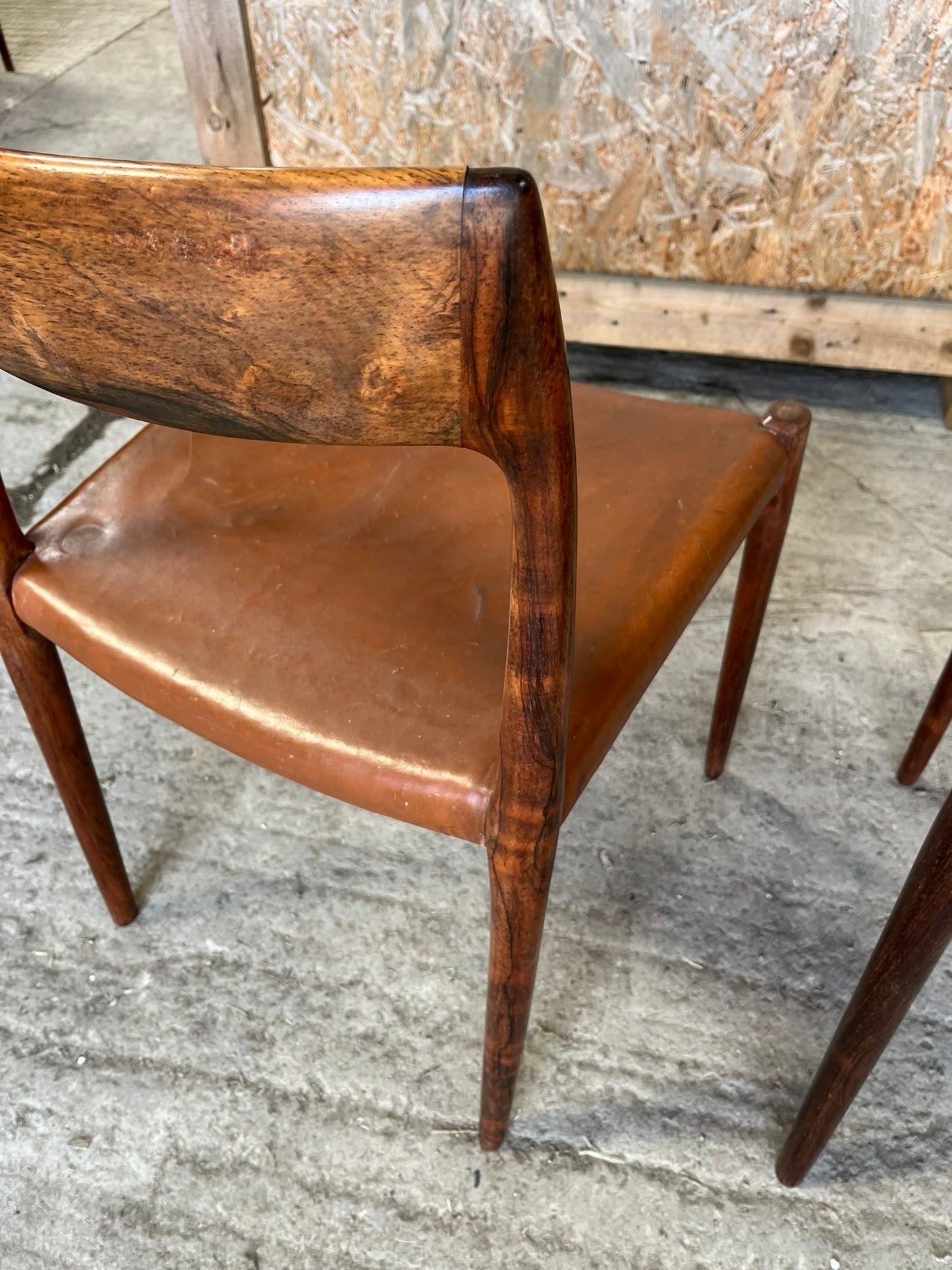 Niels Moller 1958 Model 77 Dining Chair wood