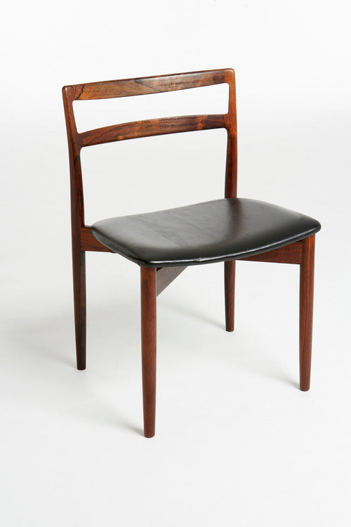Harry Ostergaard Vintage Danish Mid-century Rosewood Dining Chair