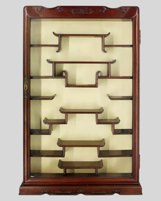 Rosewood Display Cabinet 20C