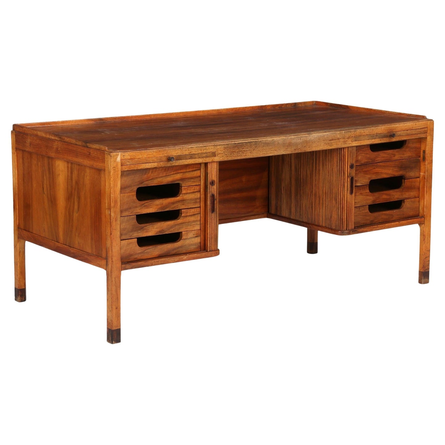 Walnut Desk and Sideboards Made