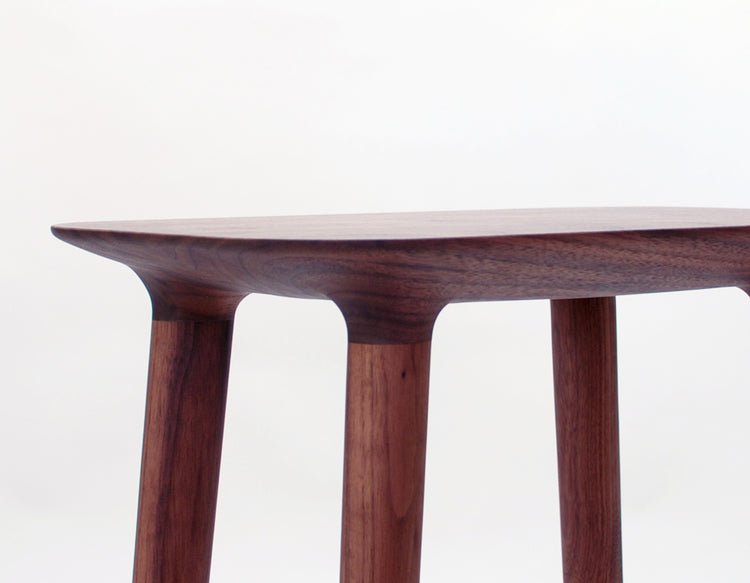 Bon Bon Stool made of solid oak