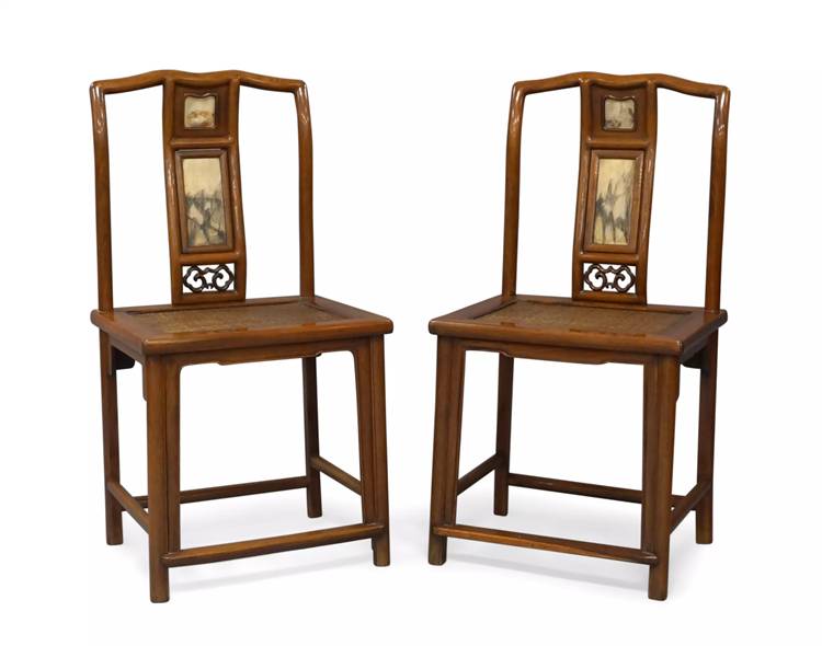 Pair of Dream Stone Chairs