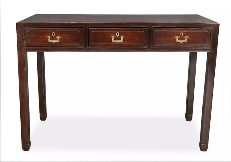 Chinese  Rosewood Desk: 19th Century