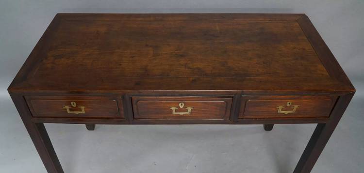 Chinese  Rosewood Desk: 19th Century