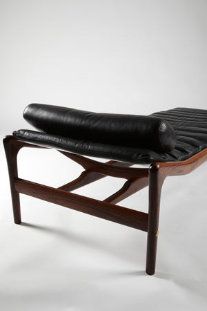 Helge Vestergaard Jensen Daybed made of Solid Rosewood