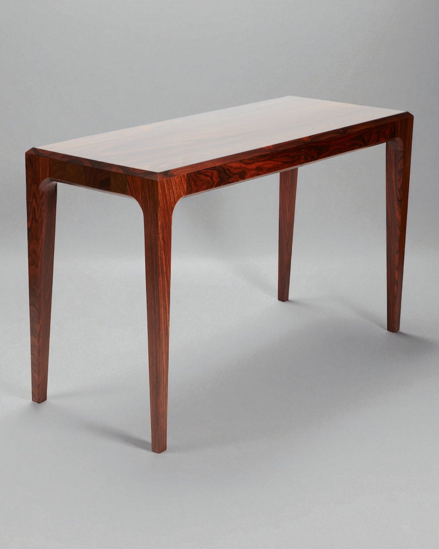 PD 60 Writing Table in Solid Rosewood