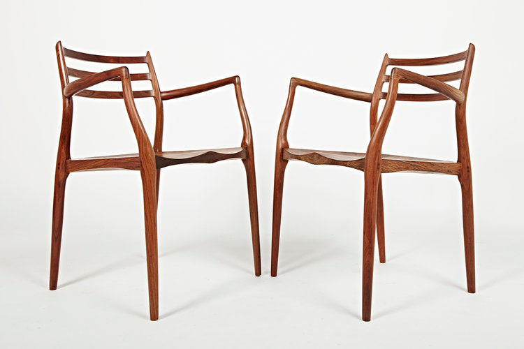 Niels Otto Moller Model 62 Chair 50th Anniversary Edition in Light Rosewood