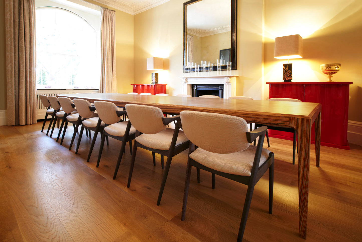 PD 60 Dining Table in Solid Zebrano