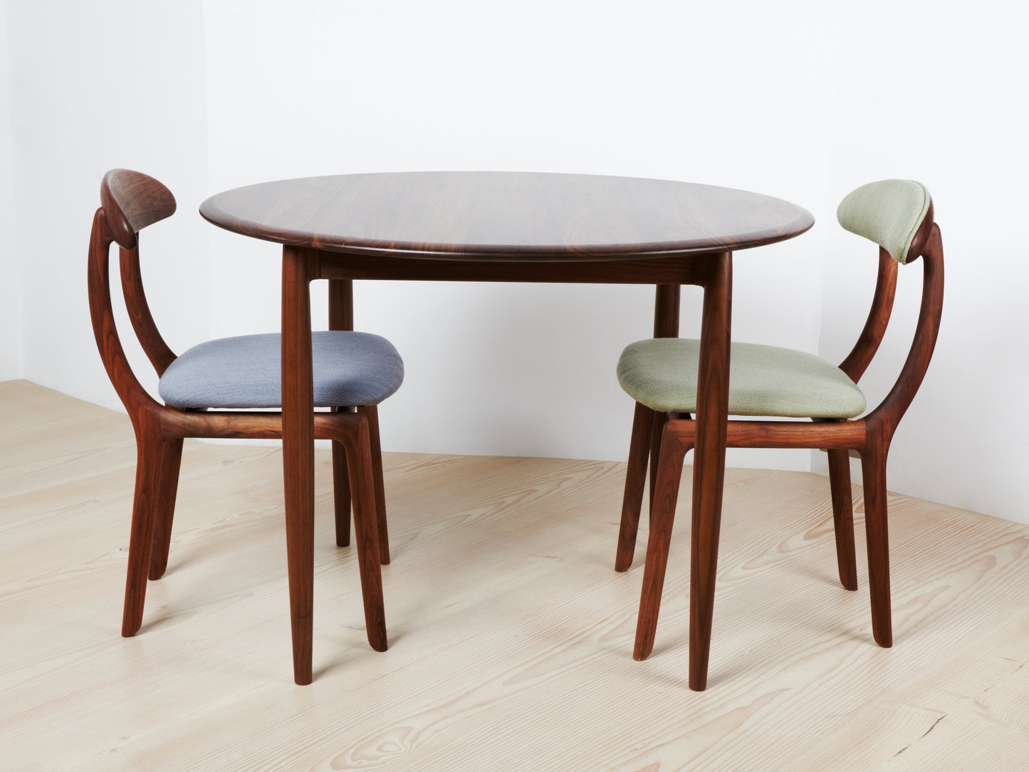 Kai Kristiansen designed 1969 Dining Table of Solid Walnut