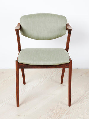 Kai Kristiansen model 42 Dining Chair in solid Walnut