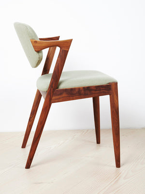Kai Kristiansen model 42 Dining Chair in solid Walnut