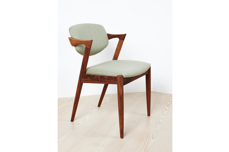Kai Kristiansen model 42 Dining Chair in solid Walnut