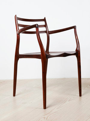 Niels Otto Moller Model 62 Chair 50th Anniversary Edition in Light Rosewood