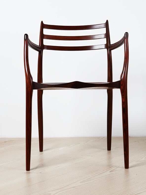 Niels Otto Moller Model 62 Chair 50th Anniversary Edition in Dark Rosewood
