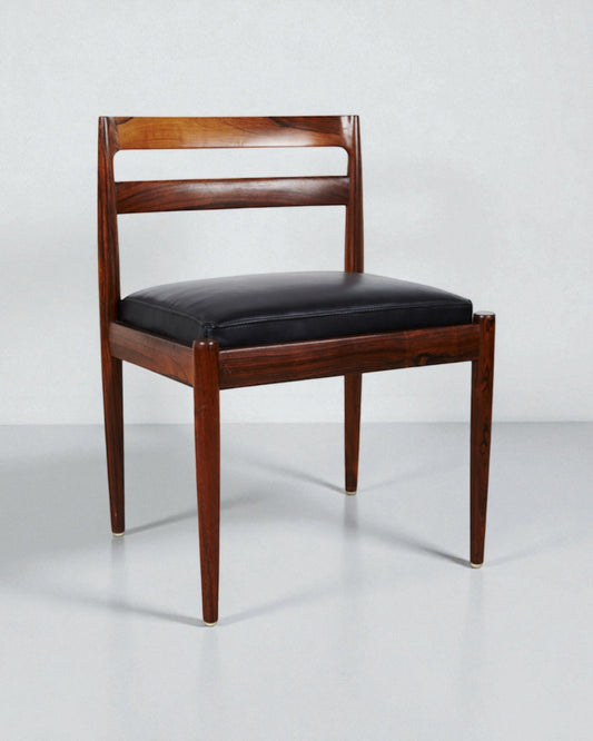 Kai Kristiansen Vintage Midcentury Modern Danish Rosewood Dining Chair
