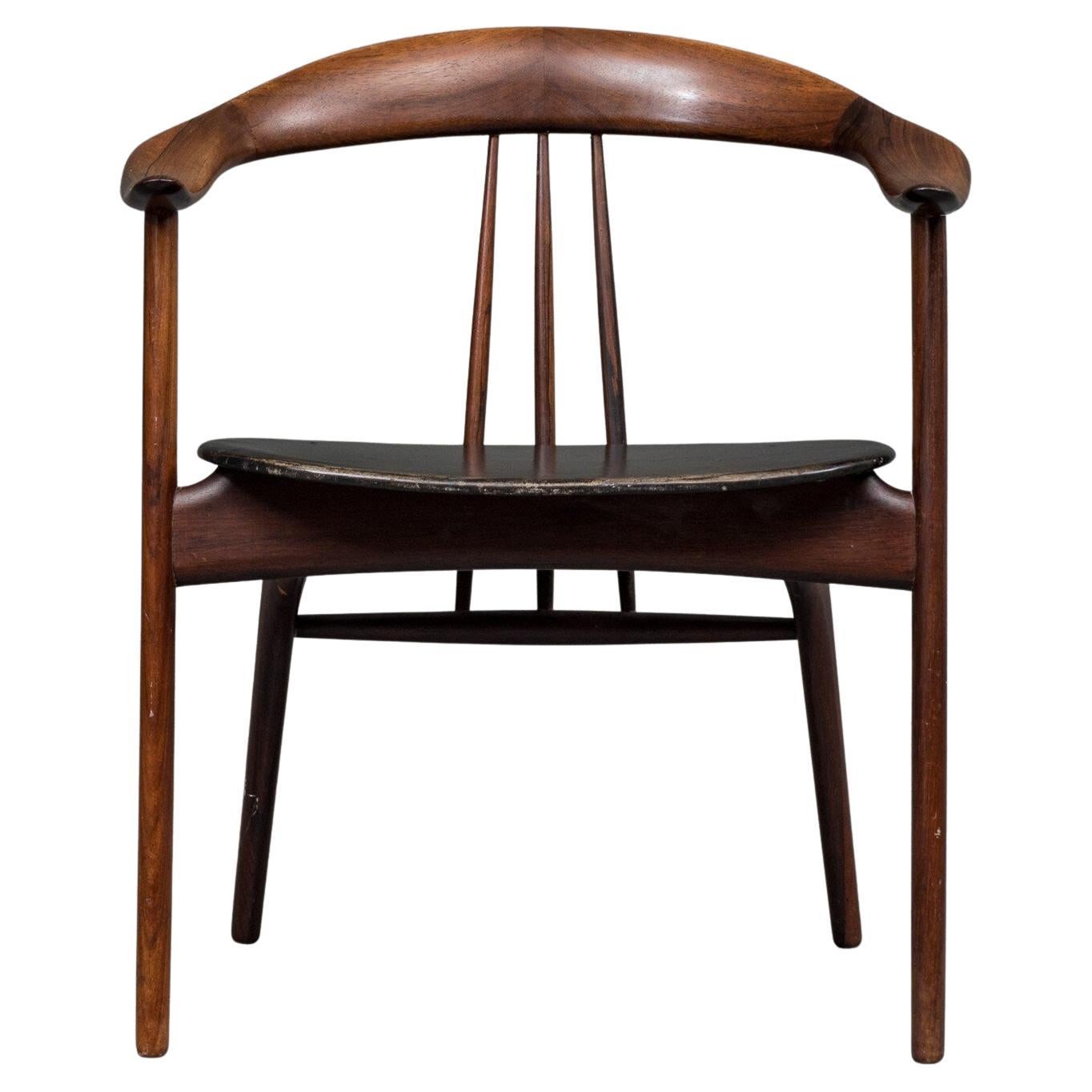 Arne Hovmand-Olsen Solid Wood Armchair