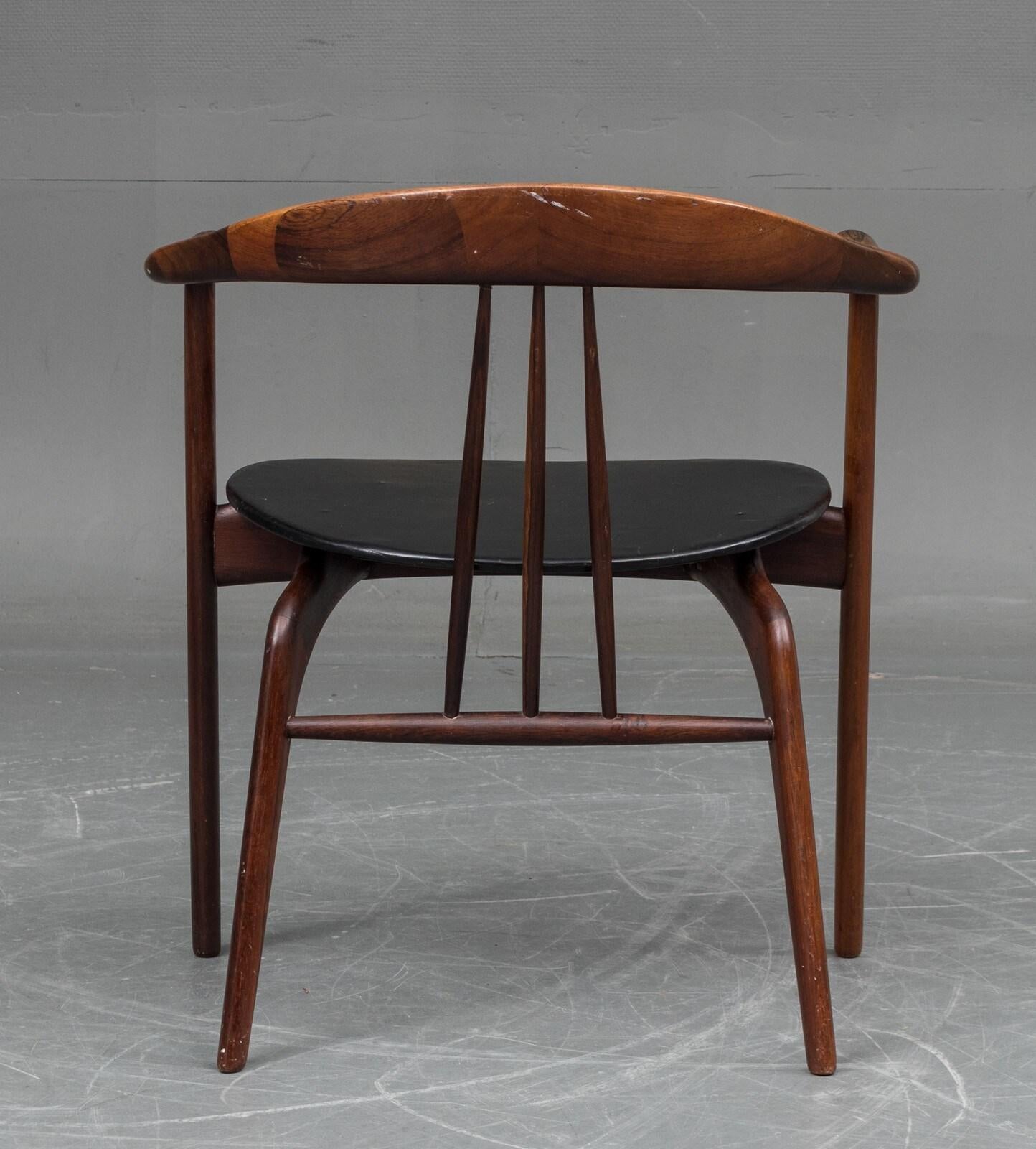 Arne Hovmand-Olsen Solid Wood Armchair