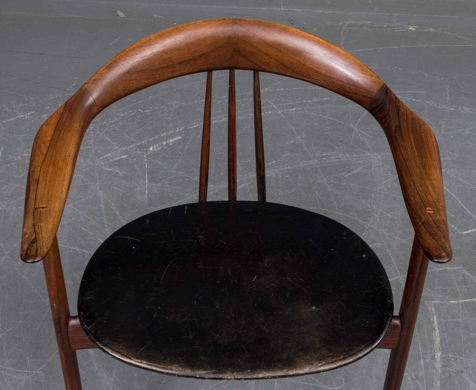 Arne Hovmand-Olsen Solid Wood Armchair