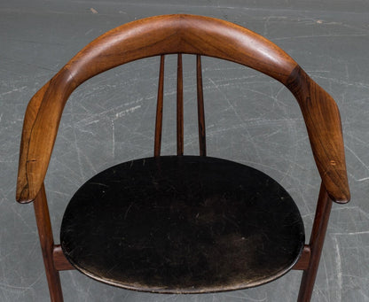 Arne Hovmand-Olsen Solid Wood Armchair