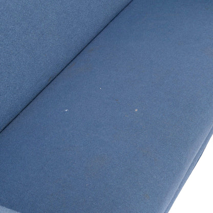 1960s Grete Jalke Sofas With Oak Legs and Blue Wool Upholstery