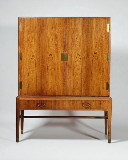 1960s Lysberg, Hansen & Terp Cabinet with two doors and two drawers