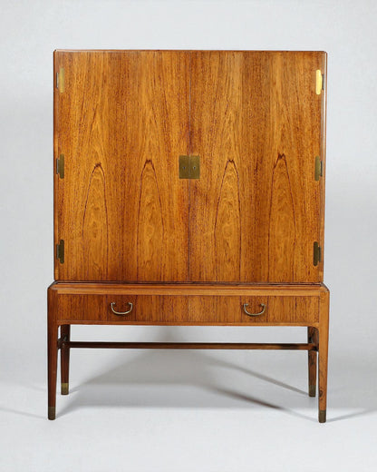 1960s Lysberg, Hansen & Terp Cabinet with two doors and two drawers