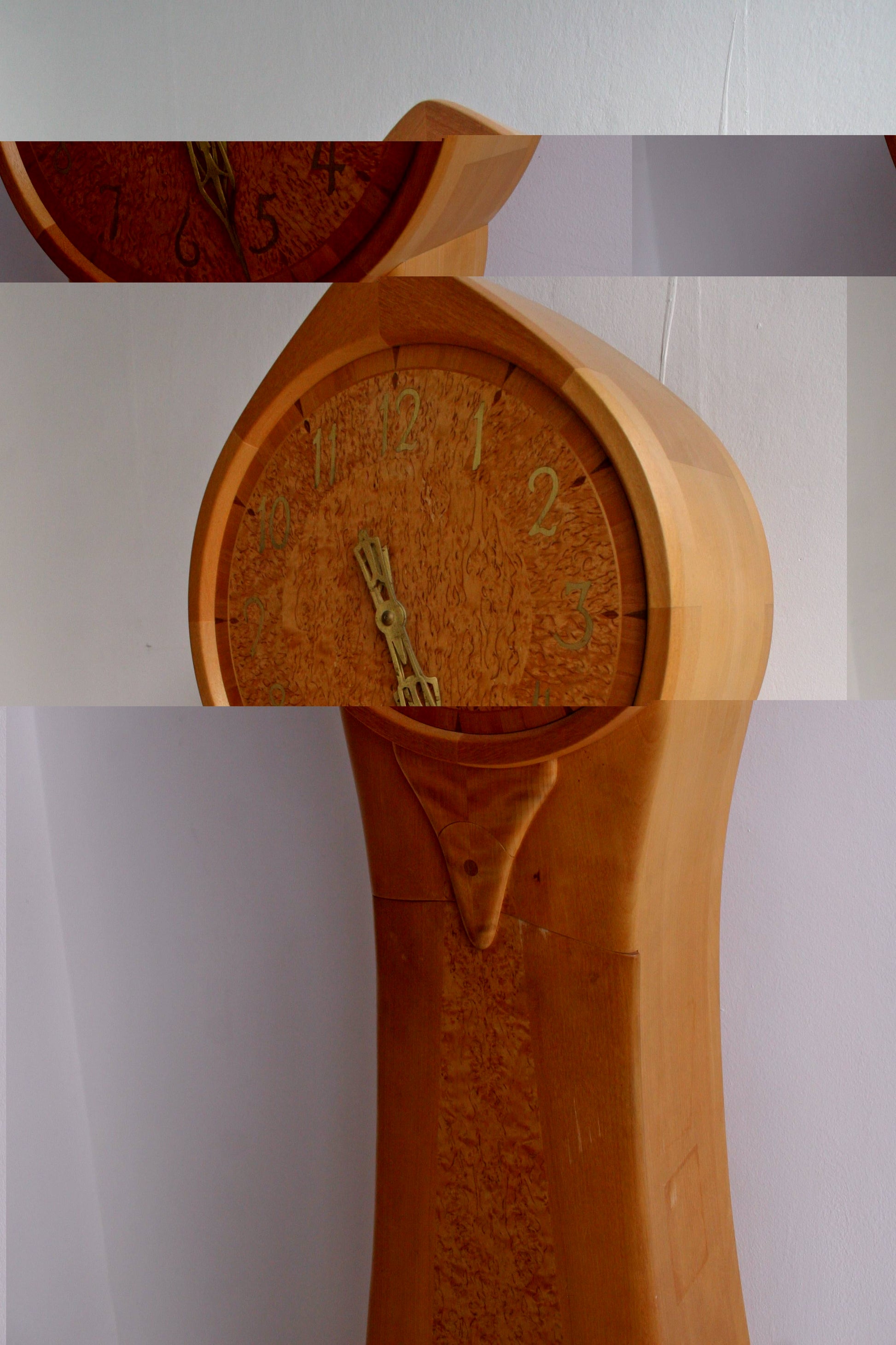Carl Malmsten Unique Longcase “Tidlösa” Clock