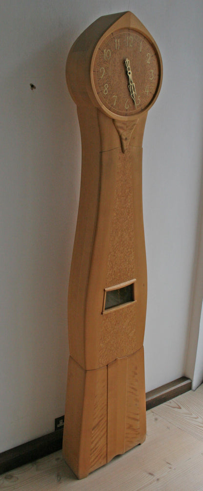 Carl Malmsten Unique Longcase “Tidlösa” Clock
