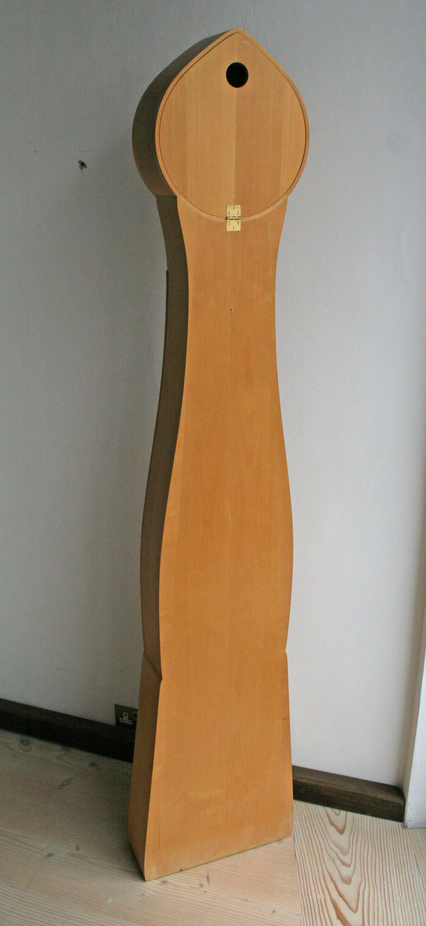 Carl Malmsten Unique Longcase “Tidlösa” Clock