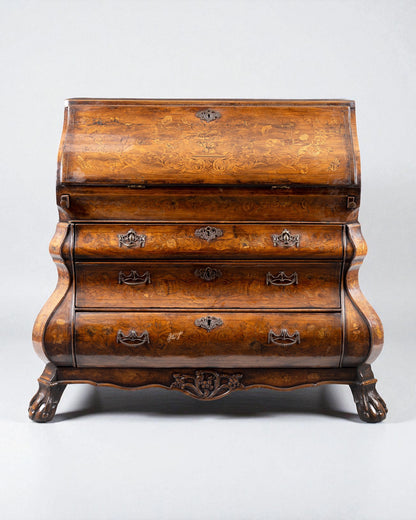 DUTCH MARQUETRY BUREAU OF BOMBE FORM 19C