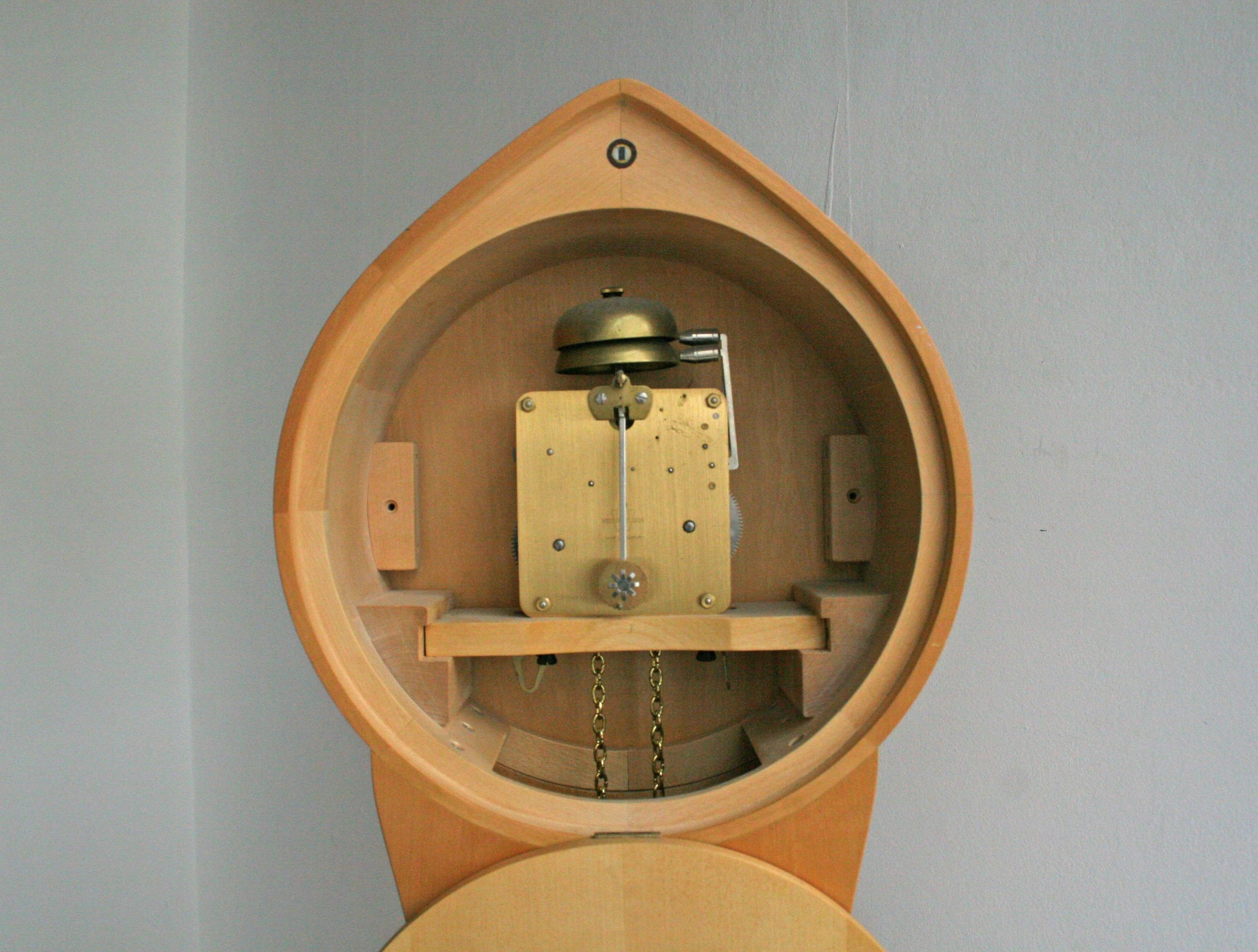 Carl Malmsten Unique Longcase “Tidlösa” Clock